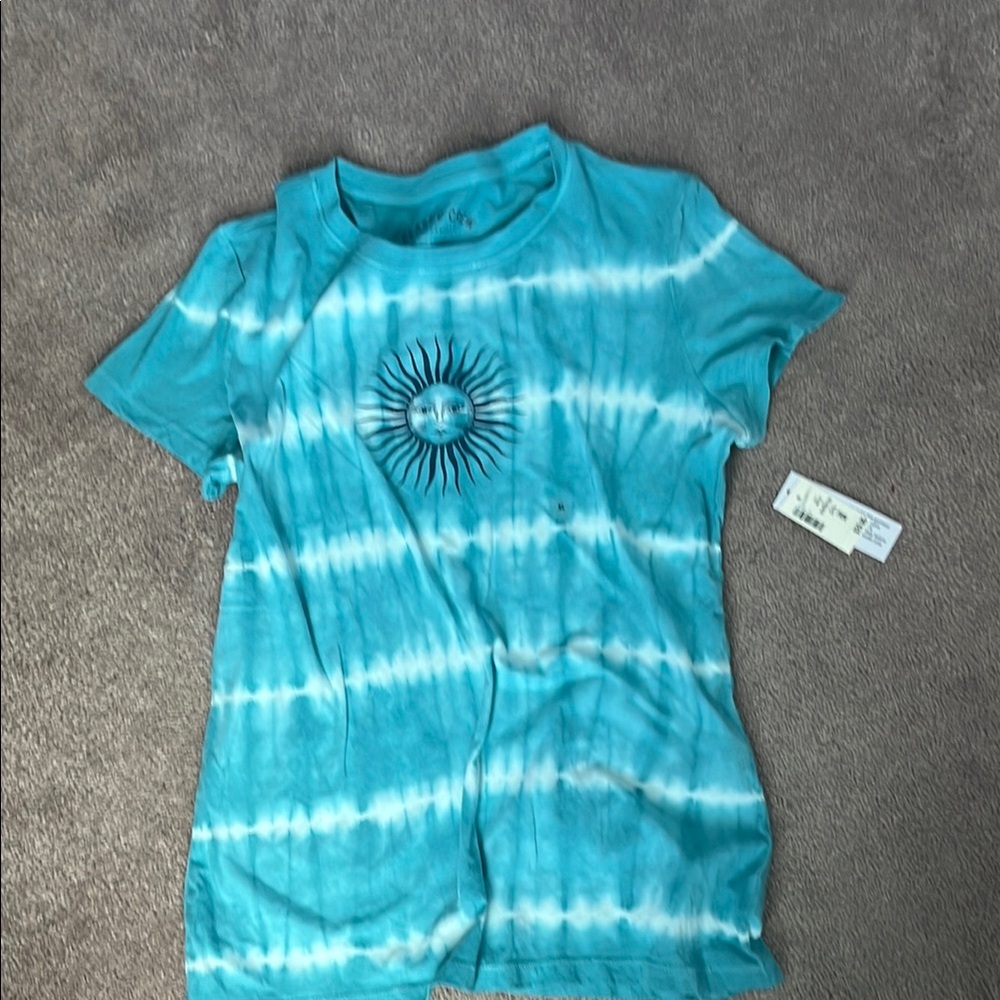 Kids Tie-Dye Sunburst T-Shirt - Blue
